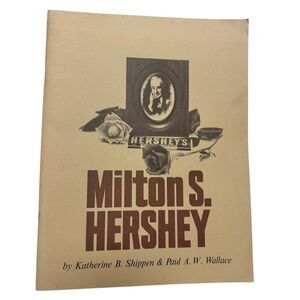 Milton S Hershey By Katherine B Shippen Vintage Book Travel Booklet Souvenir 197